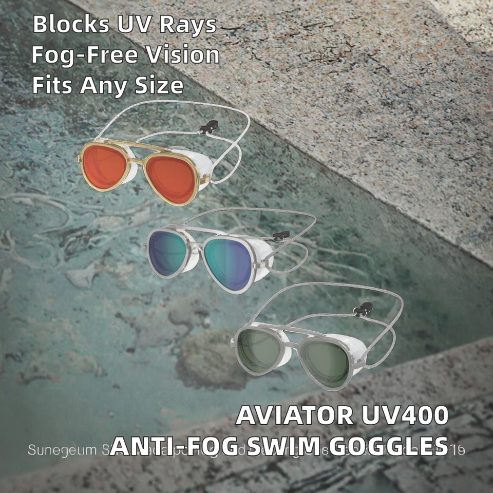 Lunettes de natation DAKE - coloris de verres disponibles