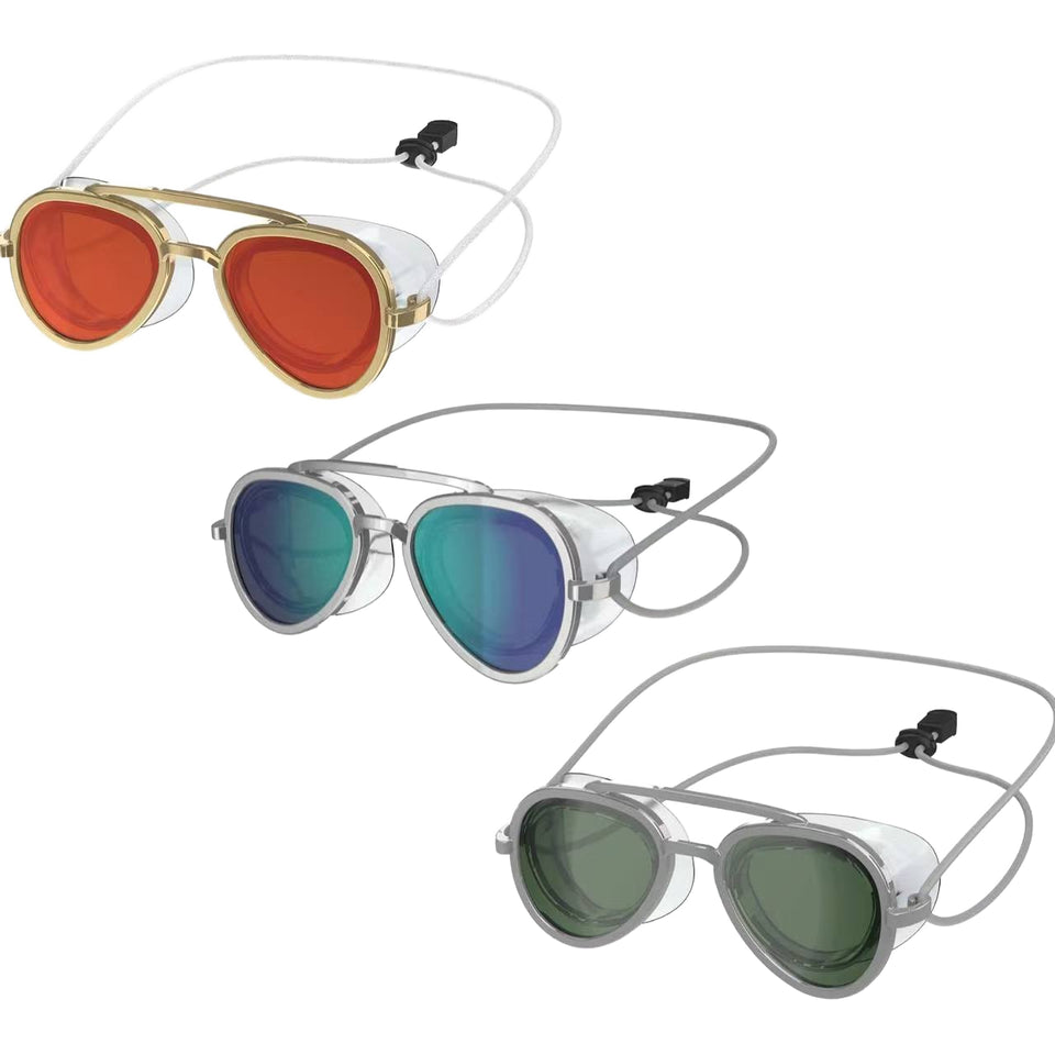 Pack duo lunettes de natation DAKE anti-buée UV400